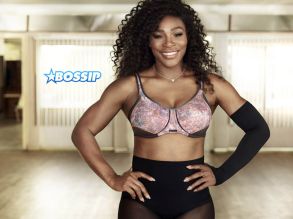 Serena Williams shows off her curves in this new lingerie campaign for Berlei. SplashNews/Berlei