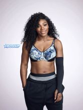 Serena Williams shows off her curves in this new lingerie campaign for Berlei. SplashNews/Berlei