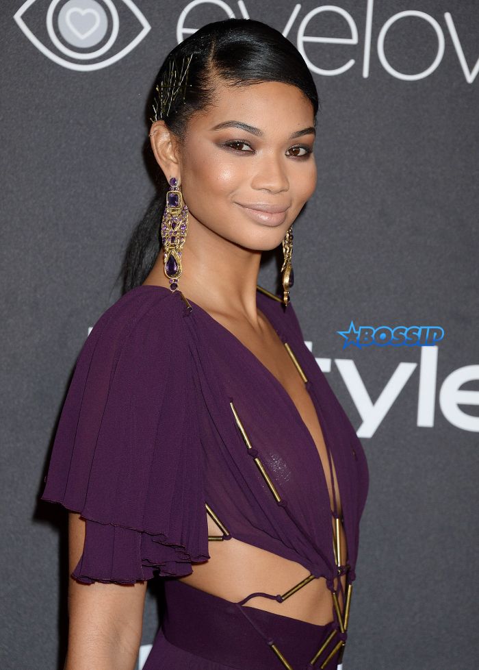 NO JUST JARED USAGE Warner Bros. Pictures and InStyle Host 18th Annual Post-Golden Globes Party. Pictured: Chanel Iman Ref: SPL1419235 080117 Picture by: Splash News Splash News and Pictures Los Angeles:310-821-2666 New York:212-619-2666 London:870-934-2666 photodesk@splashnews.com 
