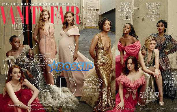 Vanity Fair Hollywood Issue Twitter