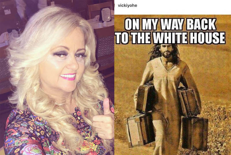 Vicki Yohe white jesus facebook