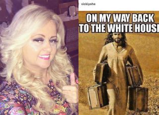 Vicki Yohe white jesus facebook