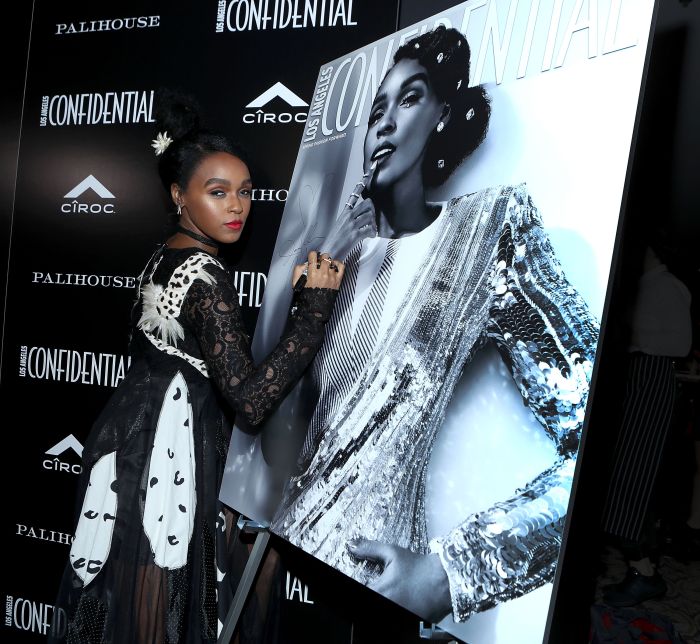 “Los Angeles Confidential magazine and CÎROC Ultra-Premium Vodka celebrate the Spring Oscars issue with Janelle Monáe at Palihouse West Hollywood” 