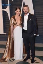 Justin Timberlake Jessica Biel Vanity Fair Oscar Party at the Wallis Annenberg Center for the Performing Arts in Beverly Hills, California. WENN