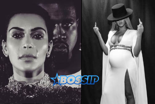 Kim Kardashian Kanye West Beyonce Knowles-Carter Instagram Beyonce.com