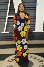 Mindy Kaling Vanity Fair Oscar Party at the Wallis Annenberg Center for the Performing Arts in Beverly Hills, California. SplashNews
