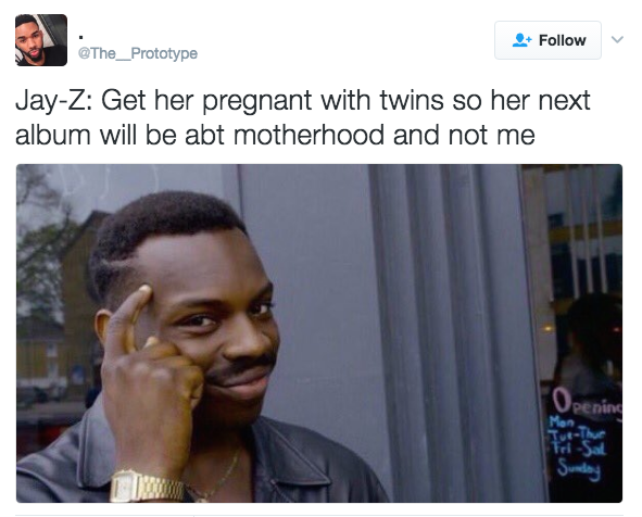 having twins meme