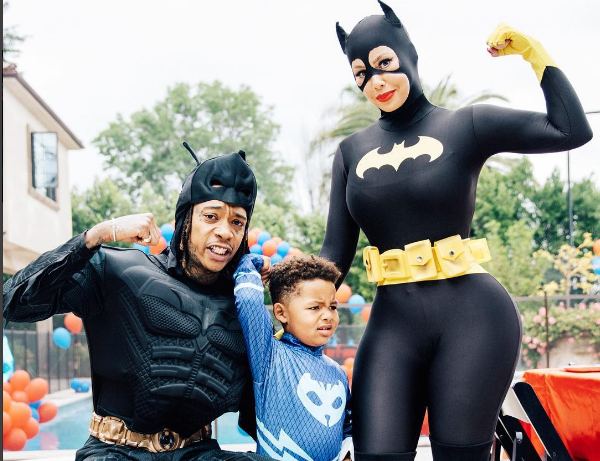 Wiz Khalifa Sebastian Taylor Thomaz Amber Rose 4th Birthday Instagram