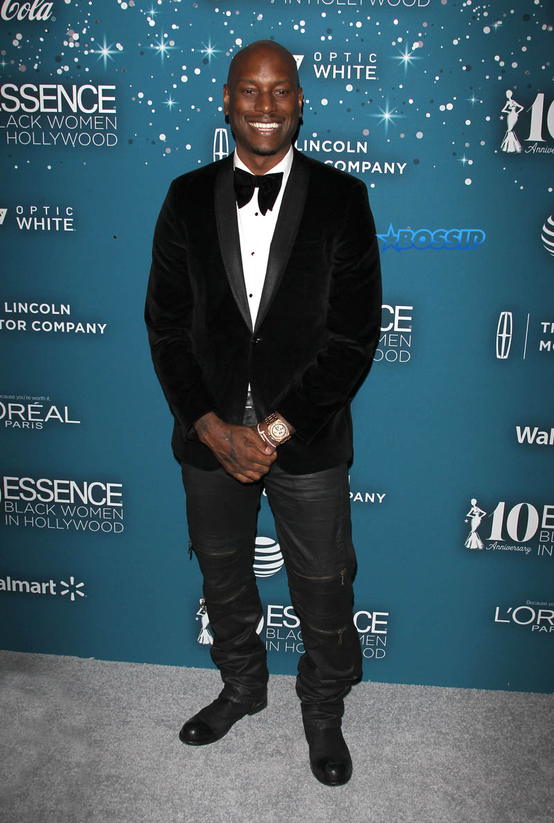 Tyrese Gibson 10th Annual Essence Black Women in Hollywood Awards & Gala in Beverly Hills, California. SplashNews
