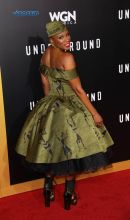Aisha Hinds WGN Underground Season 2 Premiere at Regency Village in Westwood WENN