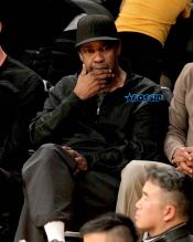 Denzel Washington Los Angeles Lakers Cleveland Cavaliers Staples Center WENN