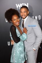 Dewanda Wise Alano Miller WGN Underground Season 2 Premiere at Regency Village in Westwood WENN