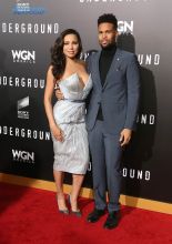 jurnee smollett-bell josiah bell WGN Underground Season 2 Premiere at Regency Village in Westwood WENN