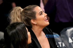 Kourtney Kardashian, Khloe Kardashian and Kris Jenner watching the Los Angeles Lakers defeated 120-125 by the Cleveland Cavaliers Staples Center in Los Angeles, California. March 19,2017 WENN Khloe Kardashian Ring Tristan Thompson