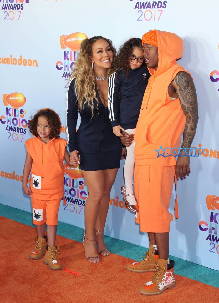 Mariah Carey & Twins on Nickelodeon Kids' Choice Awards Red Carpet – Rvce  News