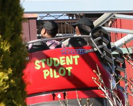 Kylie Jenner & Tyga are seen riding roller coasters and trying on Mickey ears at Disneyland in California. SplashNews
