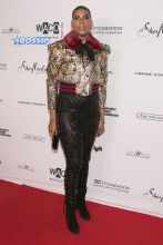 EJ Johnson arrives for the Wearable Art Gala at California African American Museum on April 29, 2017 in Los Angeles, California. (Photo by Gabriel Olsen/FilmMagic)