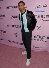 Keith Powers attends PrettyLittleThing Campaign Launch for PLT SHAPE with Brand Ambassador Anastasia Karanikolaou on April 11, 2017 in Los Angeles, California. (Photo by Matt Winkelmeyer/Getty Images)
