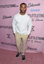Actor Lucien Laviscount attends PrettyLittleThing Campaign Launch for PLT SHAPE with Brand Ambassador Anastasia Karanikolaou on April 11, 2017 in Los Angeles, California. (Photo by Matt Winkelmeyer/Getty Images)