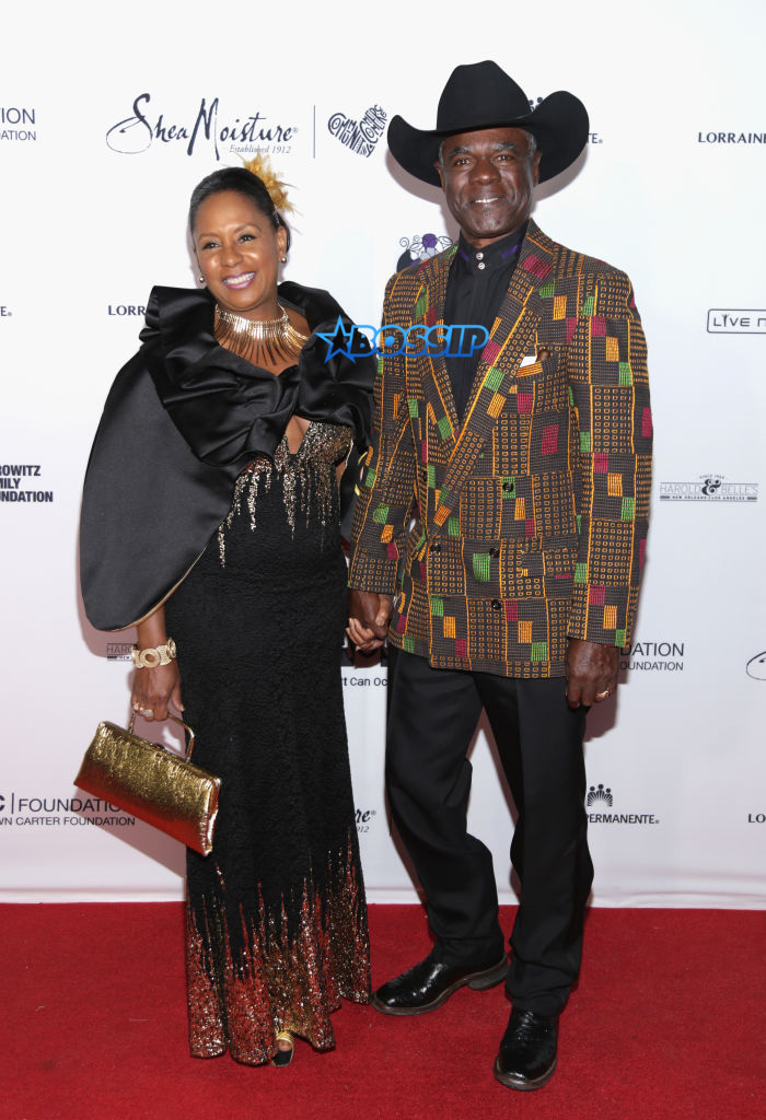 Jo-Ann Allen and Glynn Turman attend the Wearable Art Gala - Arrivals at California African American Museum on April 29, 2017 in Los Angeles, California. (Photo by Jerritt Clark/WireImage)