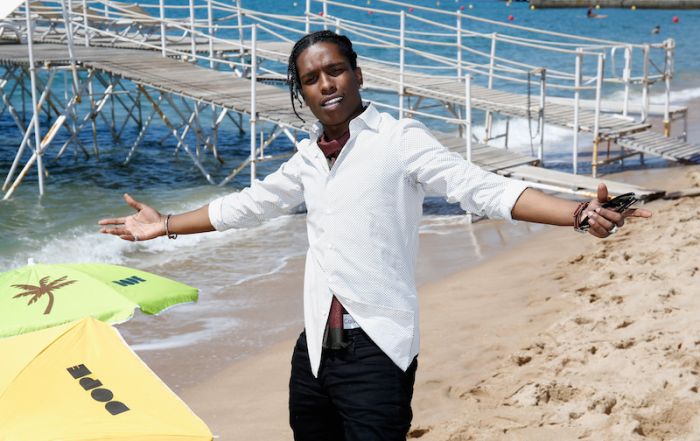 A$AP Rocky revealed he had his first group with 14 other people at 13 ...