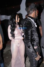 Offset of The Migos and Cardi B spotted leaving 1Oak in New York. SplashNEws