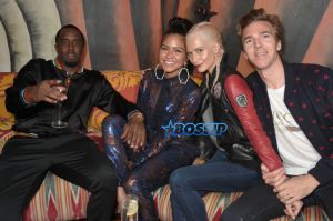 LONDON, ENGLAND - MAY 16: (L to R) Cassie, Dan Caten, Sean 'Diddy' Combs, Dean Caten and Naomi Campbell attend the 'Can't Stop, Won't Stop: A Bad Boy Story' dinner hosted by Sean 'Diddy' Combs & Naomi Campbell presented by Apple Music at Loulou's on May 16, 2017 in London, England. (Photo by David M Benett/Dave Benett/Getty Images for Apple/Sean 'Diddy' Combs)