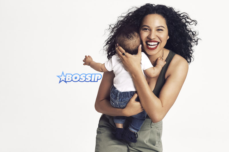 Jurnee Smollett-Bell son Hunter Gap #MamaSaid campaign for Every Mother Counts SplashNews/Gap