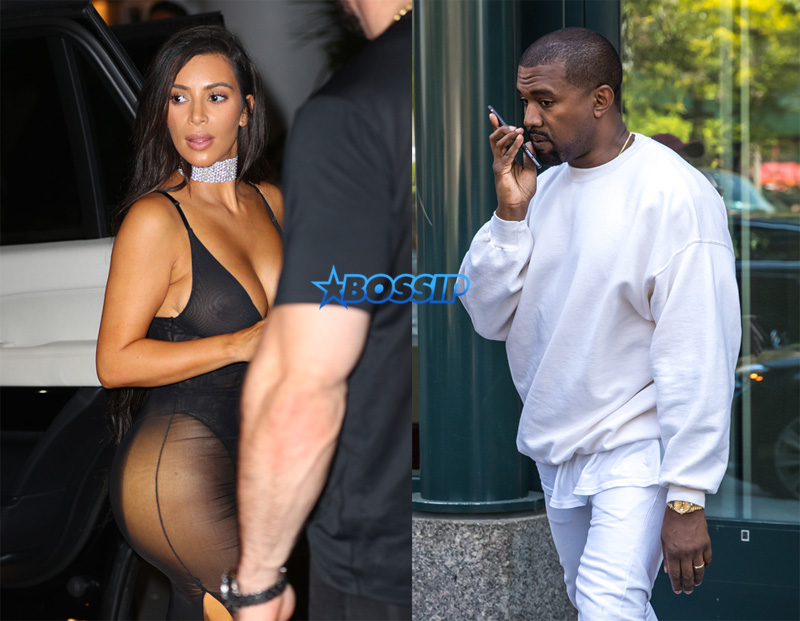 Kim Kardashian SplashNews Kanye West WENN