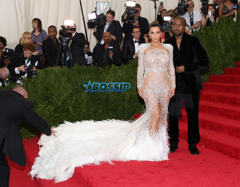 2015 MET Costume Gala  China Through the Looking Glass Kim Kardashian Kanye West WENN