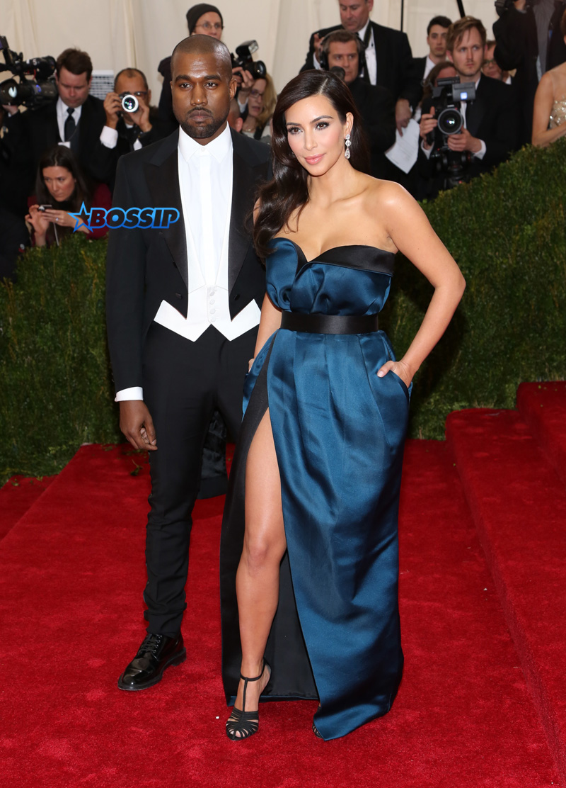 'Charles James: Beyond Fashion' Costume Institute Gala at the Metropolitan Museum of Art Kim Kardashian Kanye West WENN