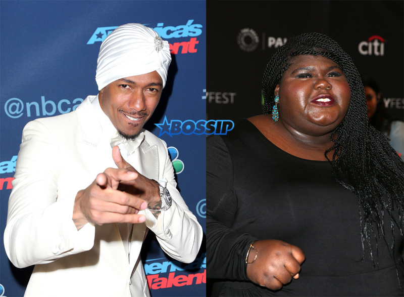 Nick Cannon Gabourey Sidibe WENN