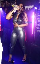 Ashanti performs at 1a Dame Lane as part of the Orchard Thieves Cider 'Start Bold End Bold' immersive experience in Dublin WENN