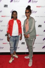 LOS ANGELES, CA - JUNE 23: Bre-z and Gizzle attend Sevyn Streeter and Courtney Adeleye of The Mane Choice Boss Up Brunch at Sur Restaurant on June 23, 2017 in Los Angeles, California.