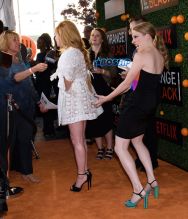 Natasha Lyonne Emily Mays 'Orange Is The New Black' Season 5 NYC Premiere Party. Catch Restaurant Picture by: Janet Mayer / Splash News