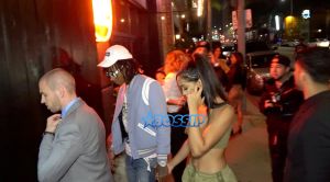 Wiz Khalifa seen arriving at 'Avenue' in Los Angeles, California. arriving time: 1:30am Jameson Bedonie / Splash News