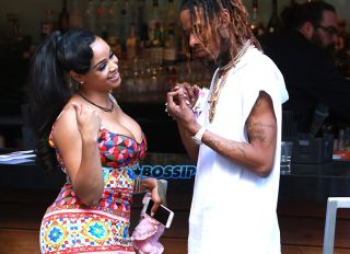 Masika and Fetty Wap's Daughter Khari Barbie first Birthday Party at W. Hotel in Hollywood. 4/4/17