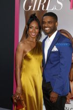 LA premiere of 'Girls Trip' at the Regal LA Live Stadium 14 in Los Angeles, California. Featuring: Jada Pinkett Smith, Larenz Tate Where: Los Angeles, California, United States When: 13 Jul 2017 Credit: Nicky Nelson/WENN.com