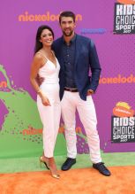 Nicole Johnson Michael Phelps Nickelodeon Kids' Choice Sports Awards 2017 WENN/FayesVision