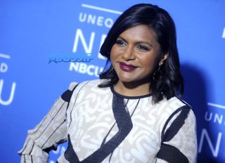 Mindy Kaling attending the 2017 NBCUniversal Upfront event at the Radio City Music Hall in New York City, New York.