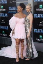 Valerian And The City Of A Thousand Planets - Los Angeles Rihanna Cara Delevingne Delevingne Picture by: Jen Lowery / Splash News