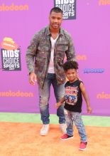 Nickelodeon Kids' Choice Sports Awards 2017, held at the Pauley Pavilion in Russell Wilson, Future Zahir Wilburn Picture by: AdMedia / Splash News