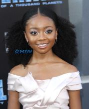 Valerian And The City Of A Thousand Planets - Los Angeles Pictured: Skai Jackson Picture by: Jen Lowery / Splash News