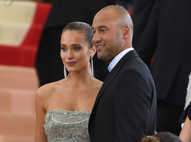 Yankees great Derek Jeter and Hannah Jeter welcome son