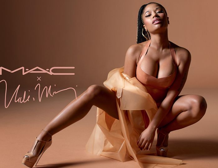 Nicki Minaj Launching Nicki Nudes Mac Lipstick