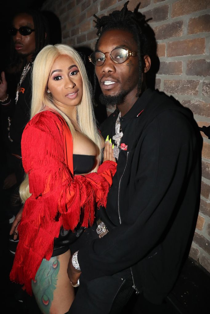 Cardi B supports Offset after he debuts as a model
