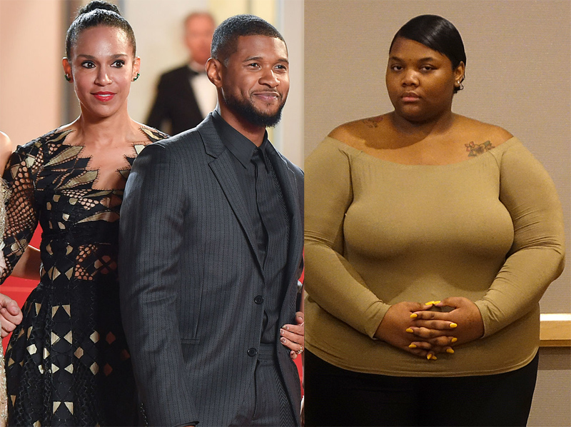 Quantasia Sharpton, Usher and Grace Miguel