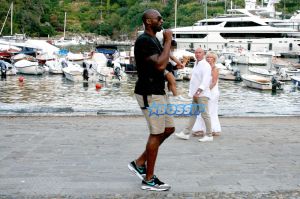 Former NBA player Kobe Bryant holidaying in Portofino, Italy with his family Featuring: Gianna Maria-Onore Bryant, Bianka Bella Bryant, Natalia Diamante Bryant, Vanessa Laine Bryant, Kobe Bryant