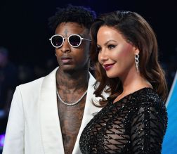INGLEWOOD, CA - AUGUST 27: Savage (L) and Amber Rose attend the 2017 MTV Video Music Awards at The Forum on August 27, 2017 in Inglewood, California.