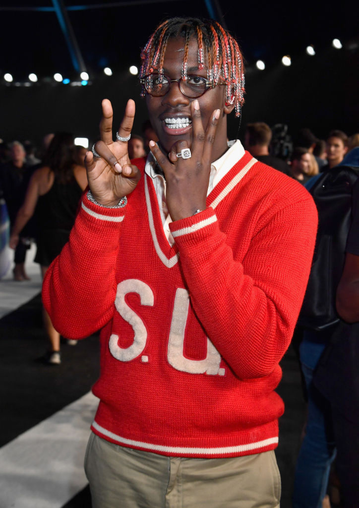 INGLEWOOD, CA - AUGUST 27:  Lil Yachty attends the 2017 MTV Video Music Awards at The Forum on August 27, 2017 in Inglewood, California.